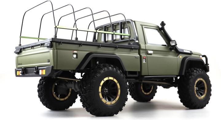 Actual product image Amewi AMXRock RCX8PS Electric Brushed Crawler 4WD 1:8 RTR Military Green (RTR Ready-to-Run)