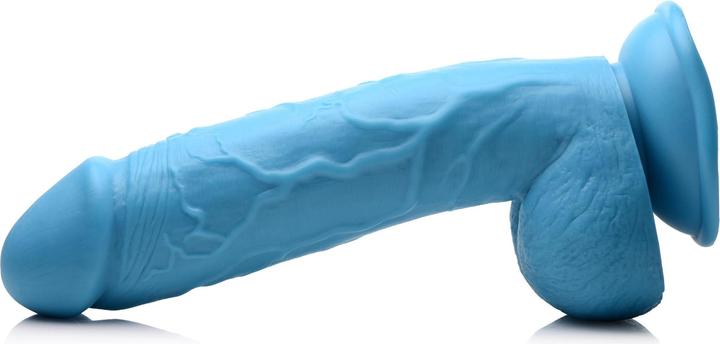 Produktbild Pop Peckers Poppin Dildo 20 cm - Blue