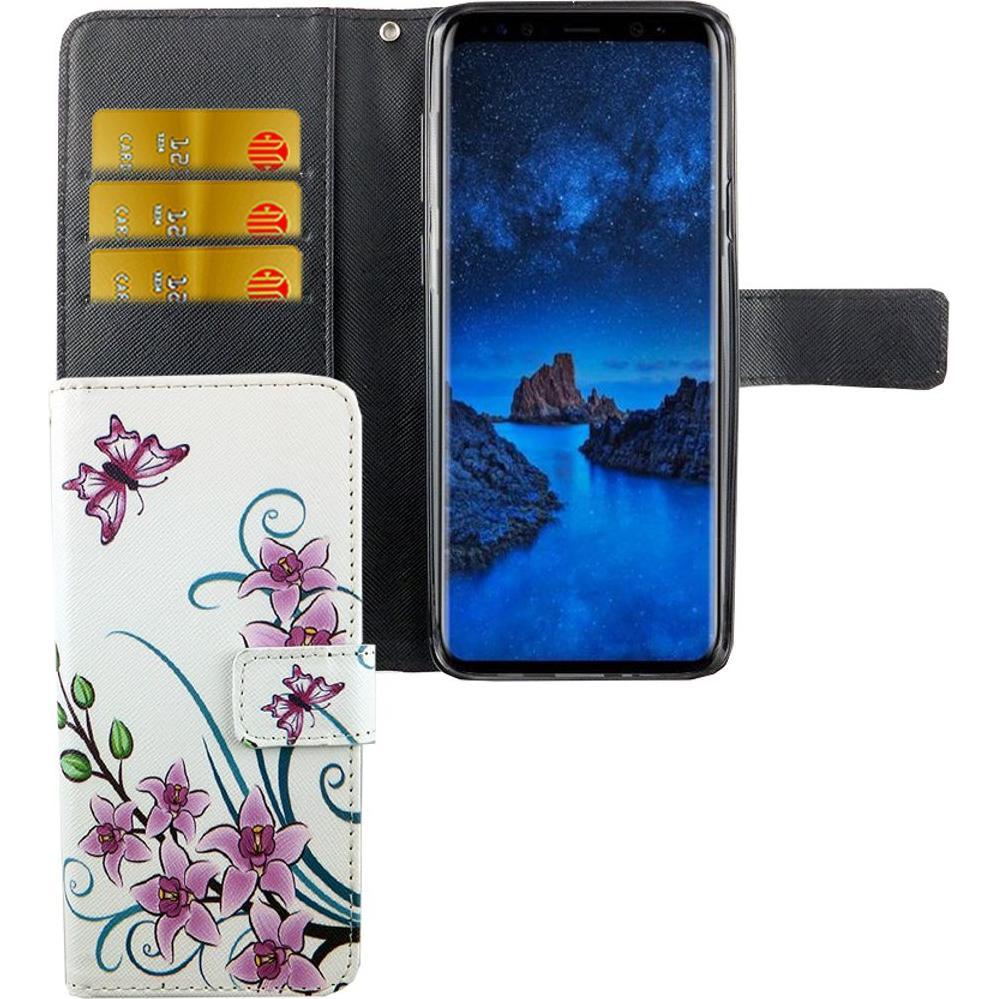 Thumbnail - König Design Hülle Handy Schutz für Samsung Galaxy S9 Plus Case Cover Tasche Wallet Etui Neu (Samsung Galaxy S9+), Smart...