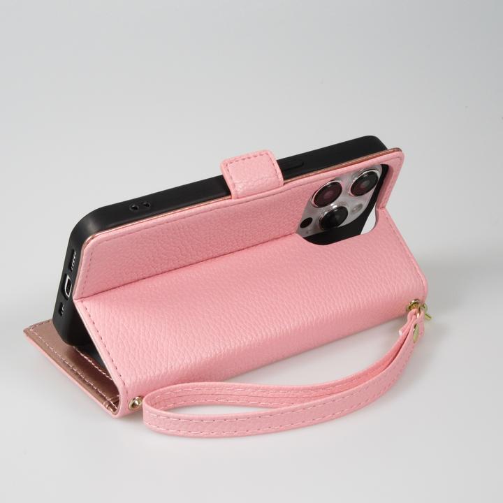 Actual product image PhoneLook Flip wallet cover made from vegan leather with wallet case and magnetic fastener (Apple iPhone 15 Pro Max)