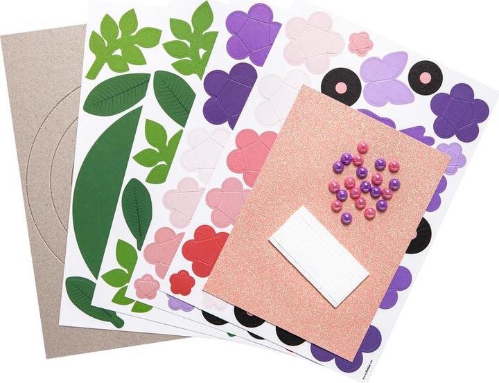 Image du produit Folia Set de bricolage couronne de fleurs