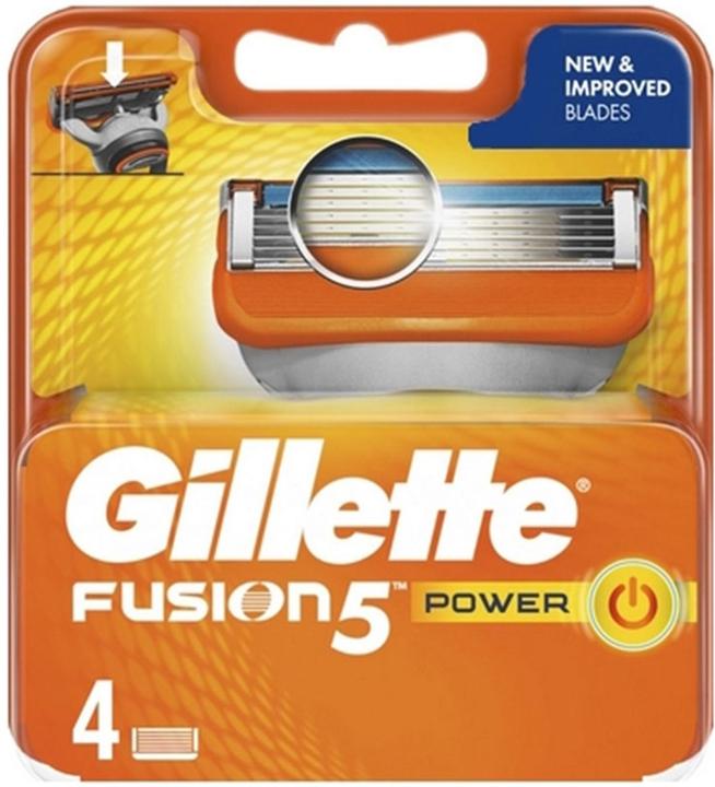 Actual product image Gillette Fusion5 Power Razor Replacement Blades with Anti-Friction Blades