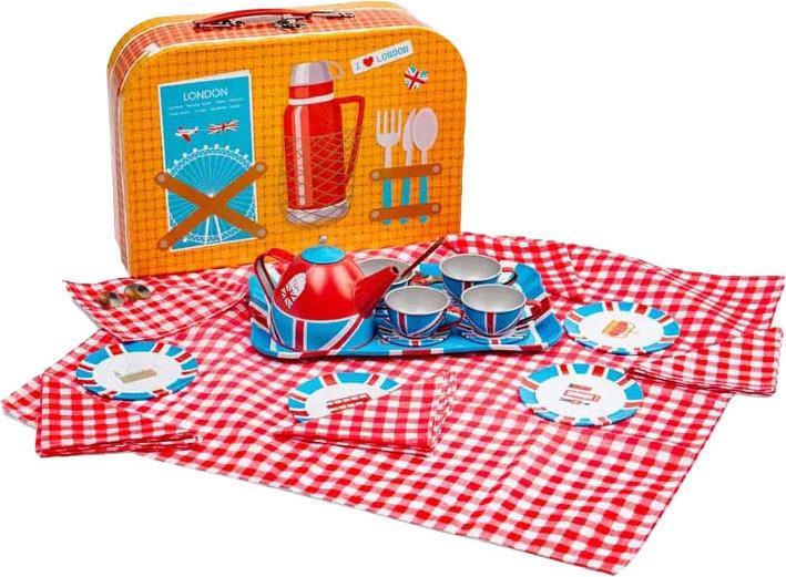 Produktbild Bigjigs London Teeservice-Spielset, 24-teilig.
