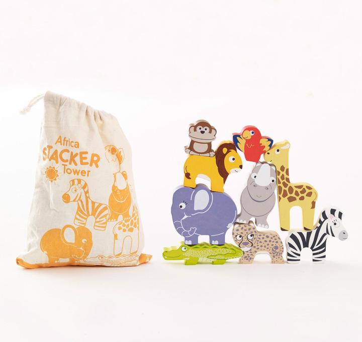 Productafbeelding Le Toy Van Stapelspel Afrika