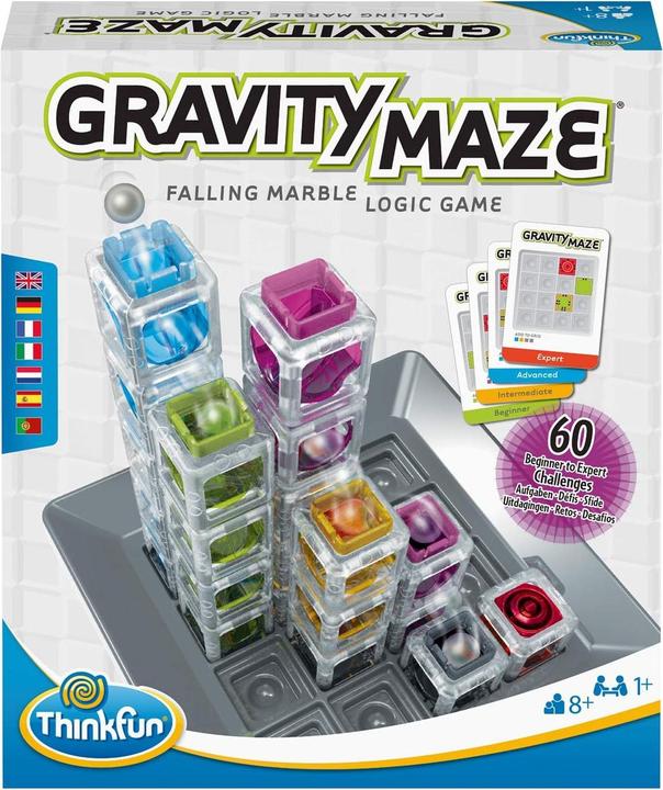 Actual product image Thinkfun Gravity Maze (German, French, Italian, Dutch, English, Spanish, Icelandic)