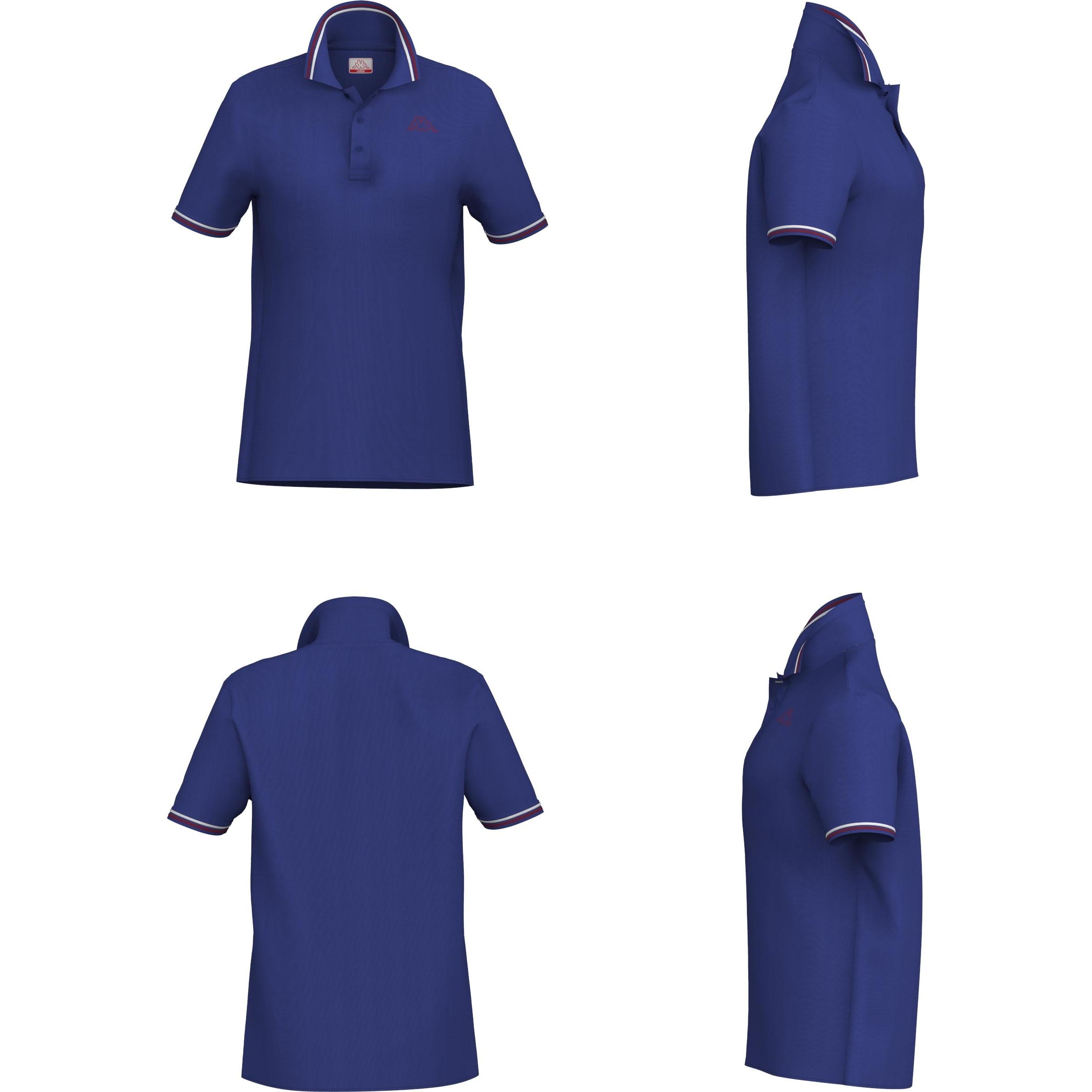 Kappa, Herren, Shirt, Logo Korpo Ezio 2, Blau, (M)