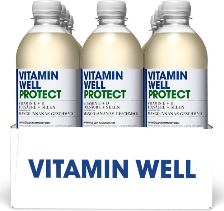 Produktbild Vitamin Well Protect (Mango, Ananas, 12 x)