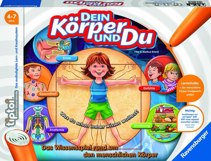 Produktbild tiptoi Dein Körper und Du (Deutsch, 4 - 7 Jahre)