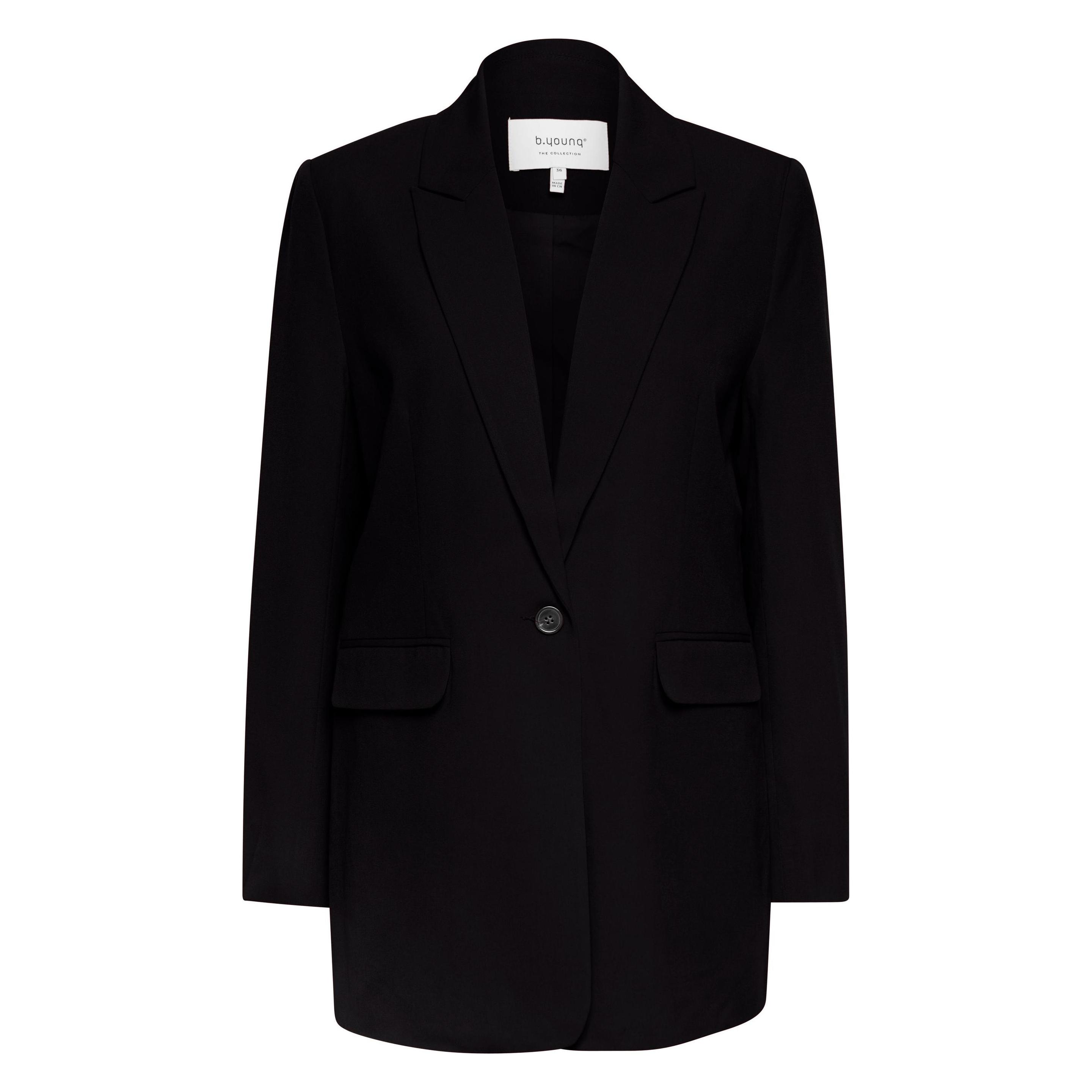 B.young, Damen, Anzüge, Bydanta Blazer Y - 20813078, Schwarz, (40)