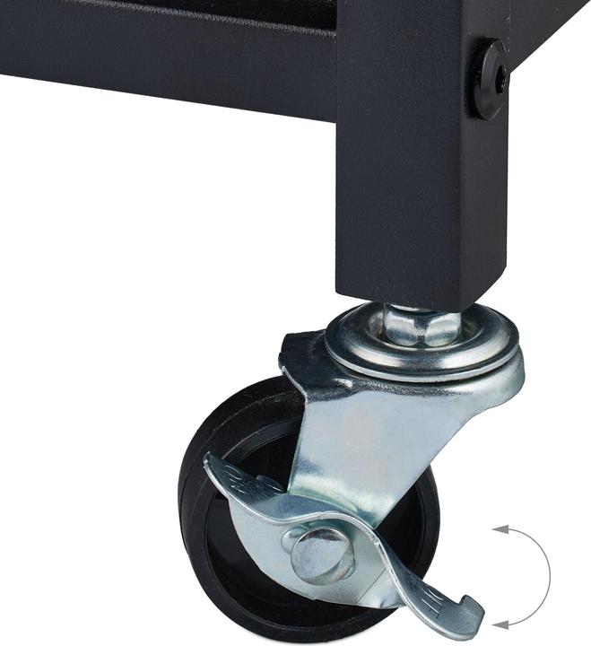 Actual product image Relaxdays Laundry basket shelf (49 l)