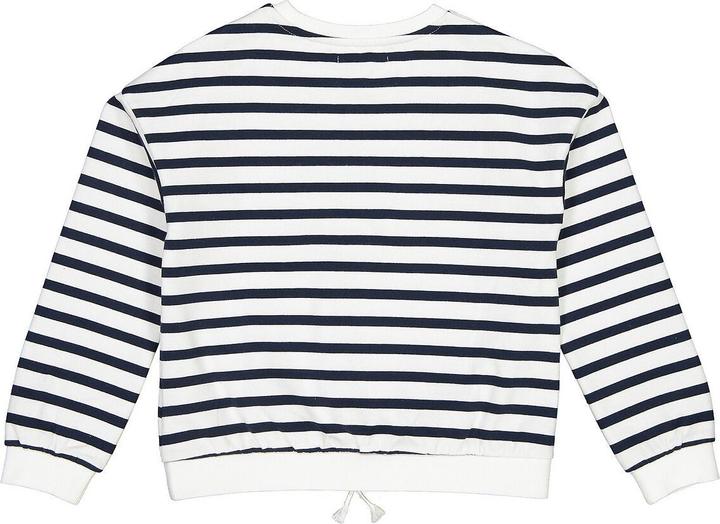 Actual product image La Redoute Collections Striped sweatshirt with round neckline (140)