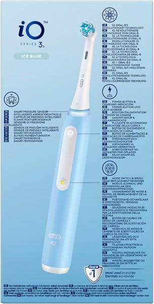 Actual product image Oral-B IO 3S ELECTRIC TANDENBORSTEL blauw (Oscillating toothbrush)
