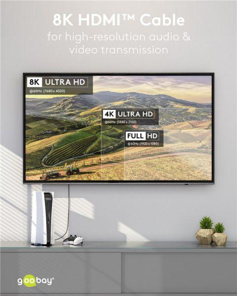 Actual product image Goobay HDMI - HDMI (1 m, HDMI)