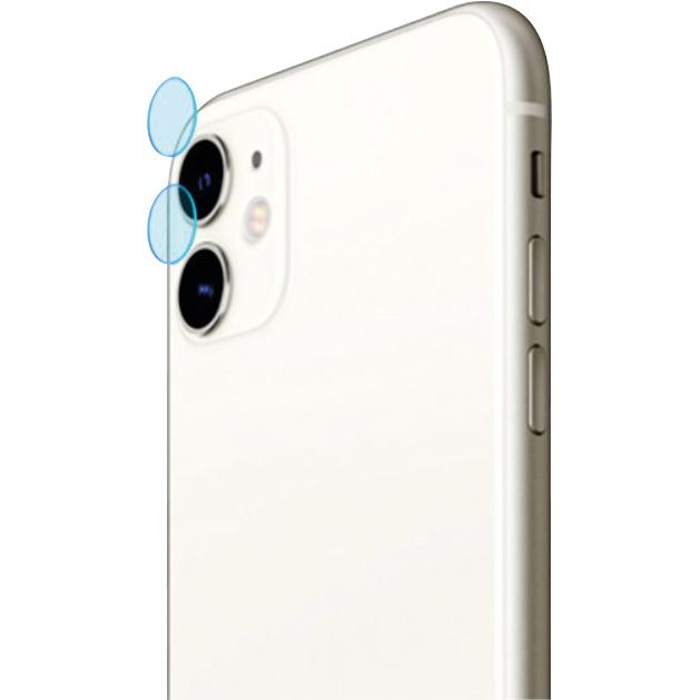 Mocolo 2.5D Schutzglas für Zweifach-Kamera (1 Stück, Apple iPhone 11), Smartphone Schutzfolie, Transparent