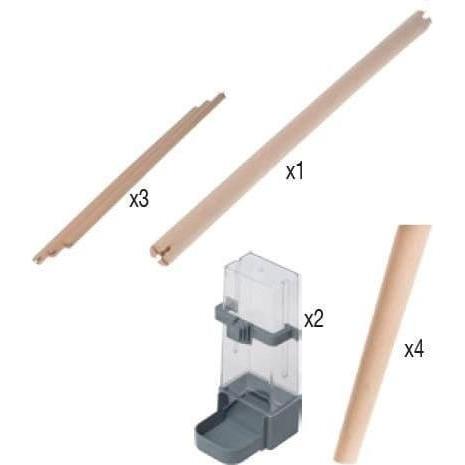 Thumbnail - Zolux Neo Jili, Vogelkäfig + Voliere