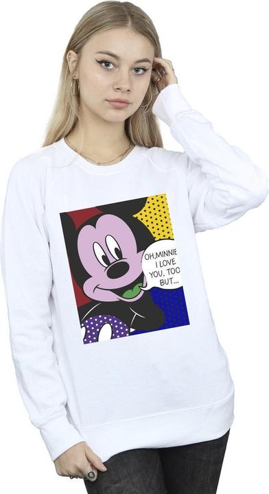 Immagine prodotto Disney Mickey Mouse Oh Minnie Pop Art Felpa Donna (L)