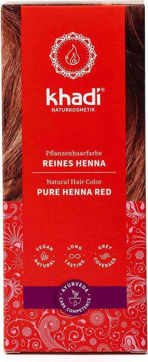 Actual product image Khadi Pure Henna (Red)