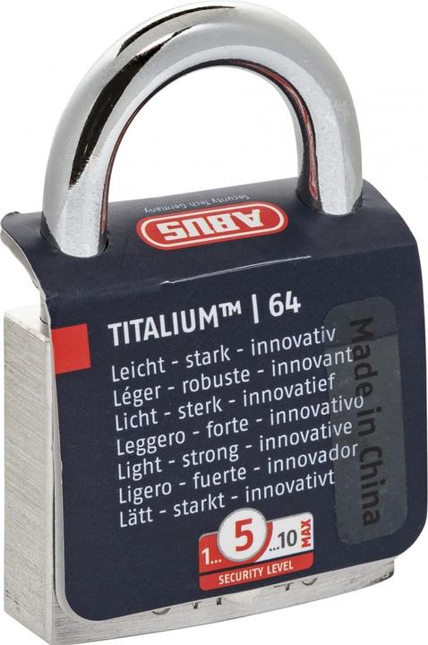 Actual product image Abus Padlock 64TI / 40