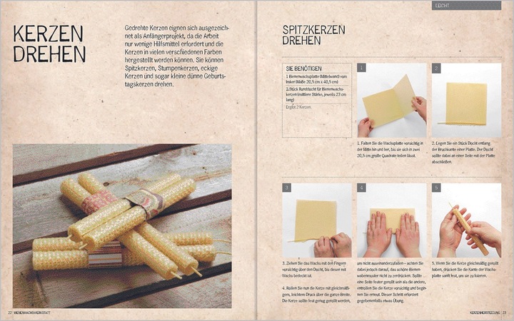 Produktbild Bienenwachs Werkstatt (Deutsch, Petra Ahnert, 2016)