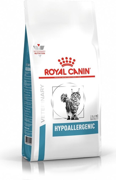 Royal Canin Cibo secco per gatti ipoallergenico Vet 2 5 kg (Adulto, 1 pz., 2500 g)