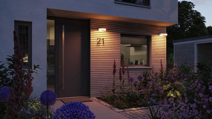 Produktbild Paulmann Aussenwandleuchte Capera (1600 lm, IP44)