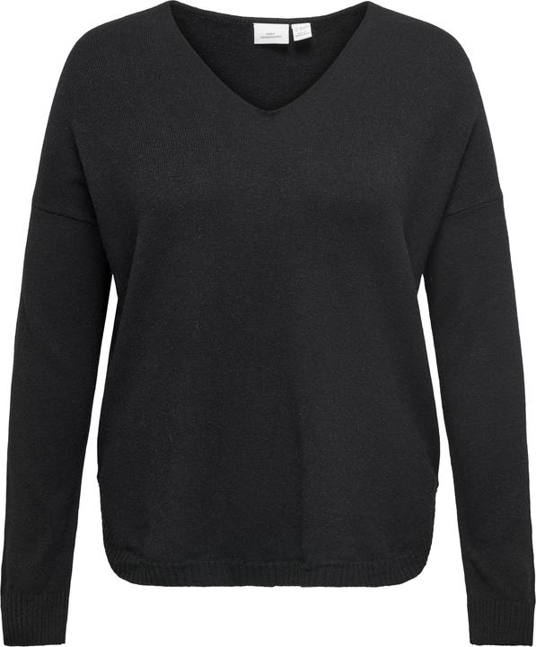 Actual product image Only Curvy V-neck Knit Sweater (M)