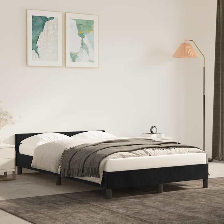 Produktbild vidaXL Bettgestell mit Kopfteil (120 x 200 cm)