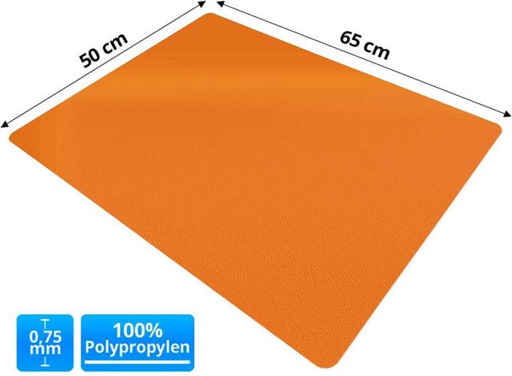Produktbild Casa Pura Orange Schreibtischunterlage (65 x 50 cm)