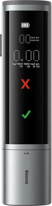Image du produit Baseus Electronic Breathalyzer SafeJourney Pro (Grey)