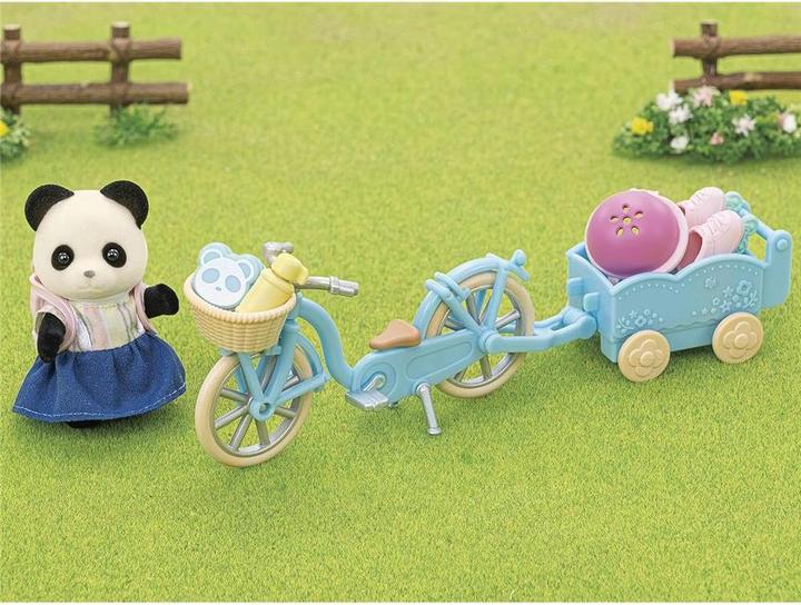Actual product image Sylvanian Families Cycle & Skate Set -Panda Girl