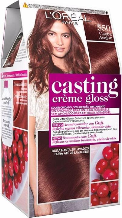 Actual product image L'Oréal Paris CASTING CREME GLOSS #550-caoba (#550-caoba)