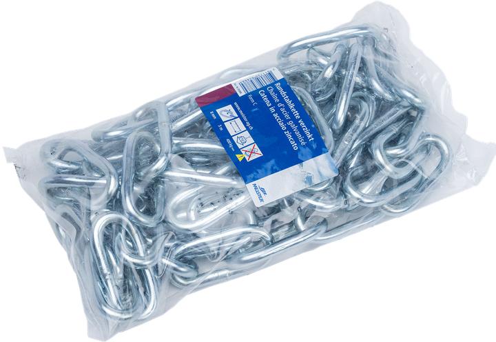 Actual product image Meister Round steel chain shape C galvanized (5 m)