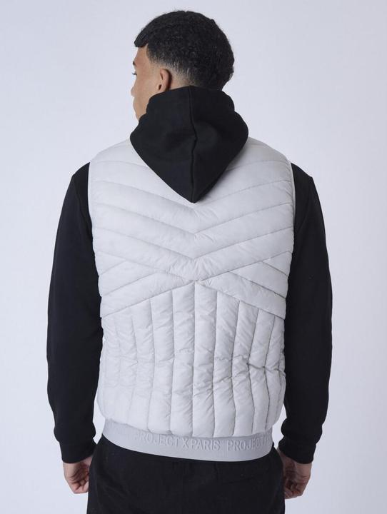 Image du produit Project X Paris doudoune sans manches géométrique (L)
