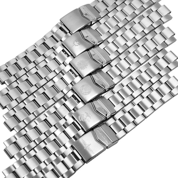 Actual product image Marathon Bracelet for Jumbo Search & Rescue Dive (22 mm, Stainless steel)