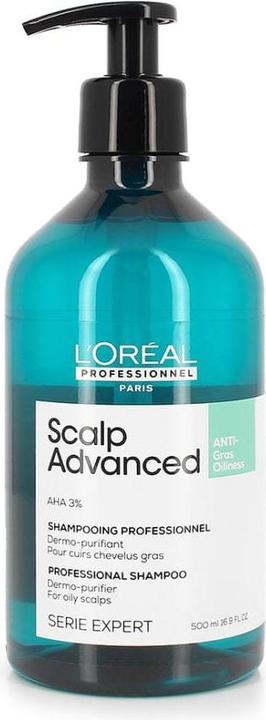 Immagine prodotto L'Oréal Professionnel LP SE Scalp A-Oily Shp R 500ml Pure Ress (500 ml, Shampoo liquido)