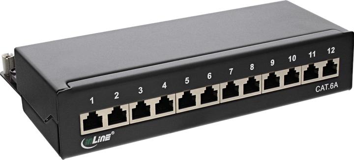 Actual product image InLine Patch panel Cat.6A 12-way