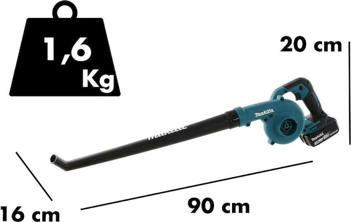 Actual product image Makita DUB186Z (Rechargeable battery operated, Leaf blower)