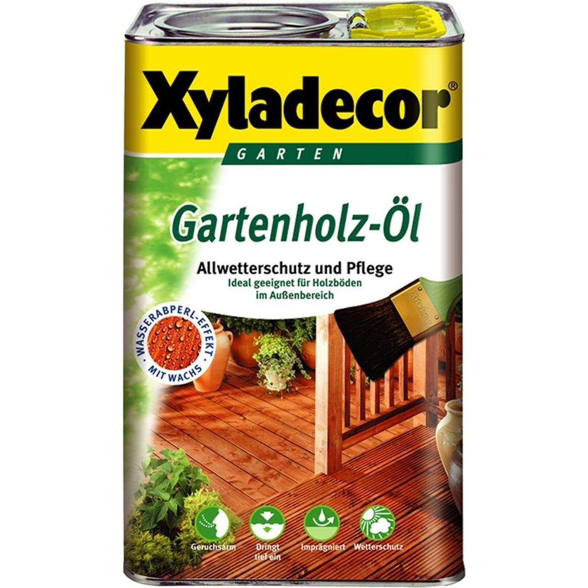 Xyladecor, Holzschutz + Holzpflege, Gartenholz Öl (Farblos, 2.50 l)
