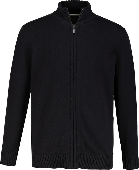 Produktbild JP1880 Strickjacke, Stehkragen, Rippbündchen (XXL)