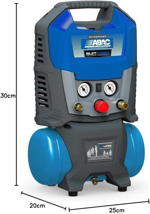 Actual product image Abac Compressor Without Oil Start O15 (6 l, 8 bar)