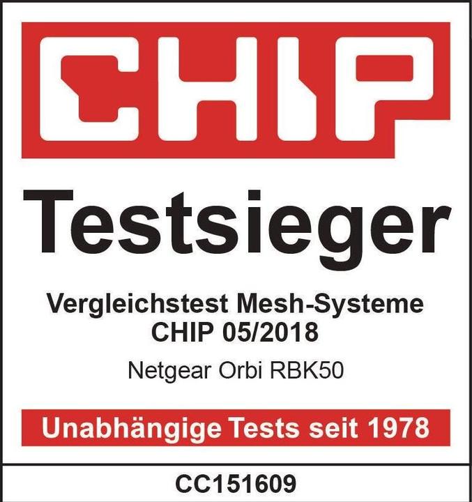Produktbild Netgear Orbi RBK50 Set