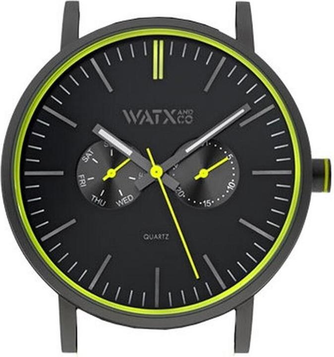 Produktbild Watx & Colors Unisex-Uhr WXCA2729 Schwarz (Ø 44 mm) (44 mm)