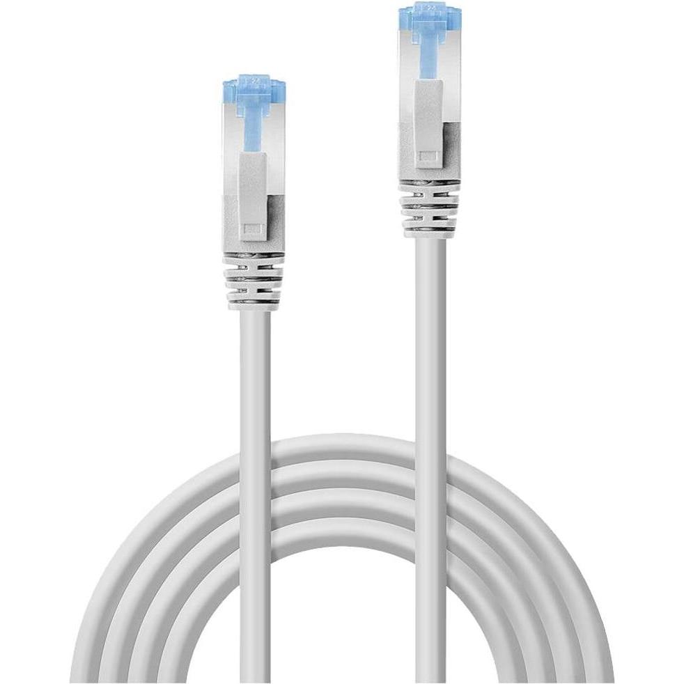 Thumbnail - Lindy 30m Cat.6 S/FTP TPE Netzwerkkabel, Grau RJ45-M/M, 500MHz, Kupfer, 28AWG (S/FTP, CAT6a, 30 m), Netzwerkkabel