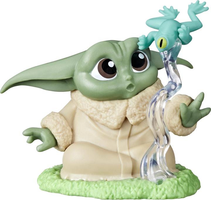 Produktbild Hasbro Star Wars The Bounty Collection Series 7, Grogu Mini Action Figure, Froggy Force Pose, 2.25-Inch Sta (1x)