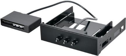 Actual product image Lian-Li BZ-516X Front Panel for LED Dimmer - black