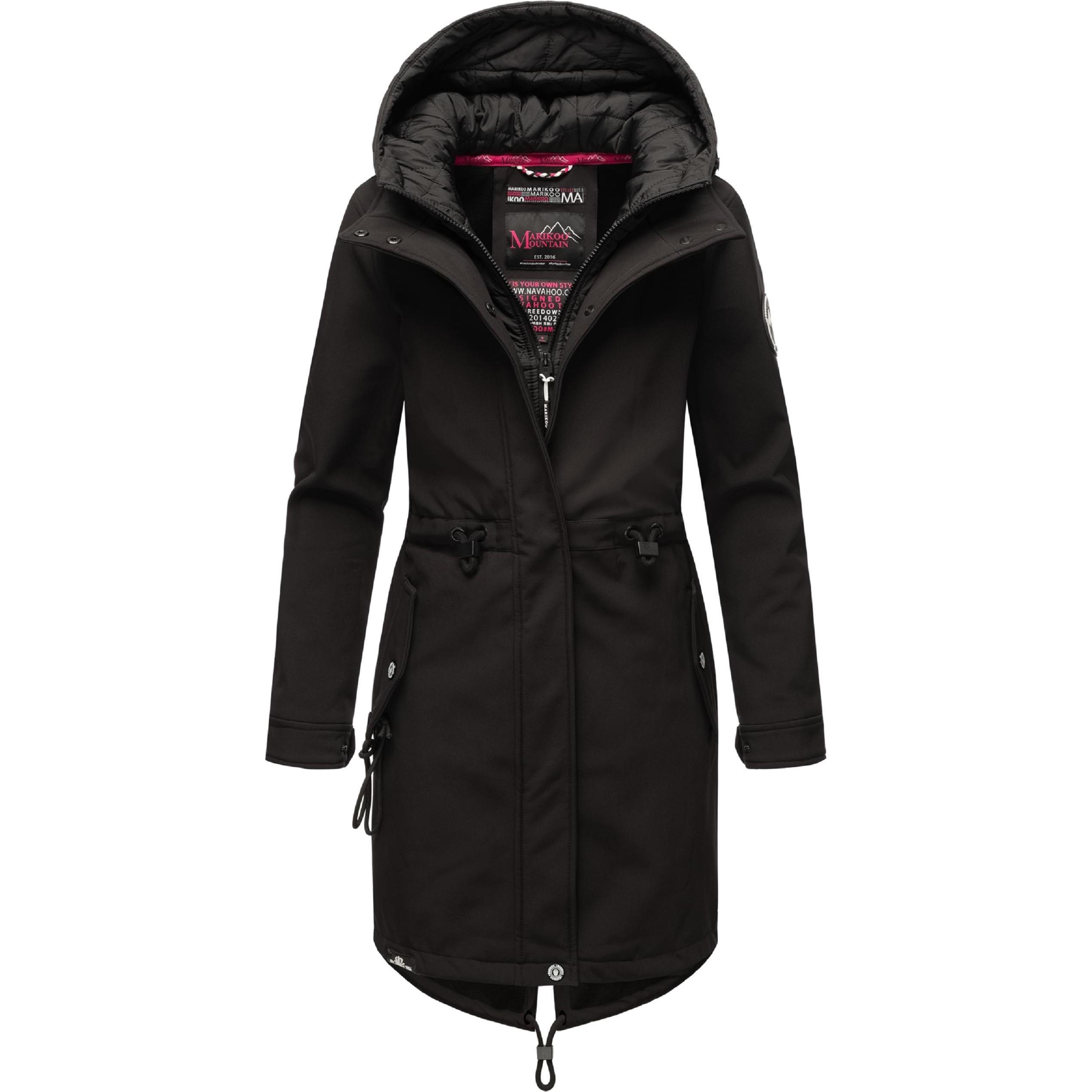 Marikoo, Damen, Jacke, Mount Presanella (XL), Schwarz, XL