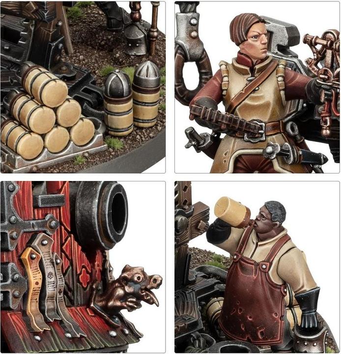 Actual product image Games Workshop Warhammer AoS - Cities of Sigmar Grand Canon d'Ironweld (Plastic)