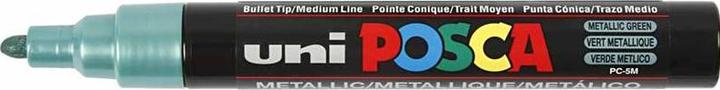 Actual product image Posca Marker UNI PC-5M 8er Set Metallic (8 x)