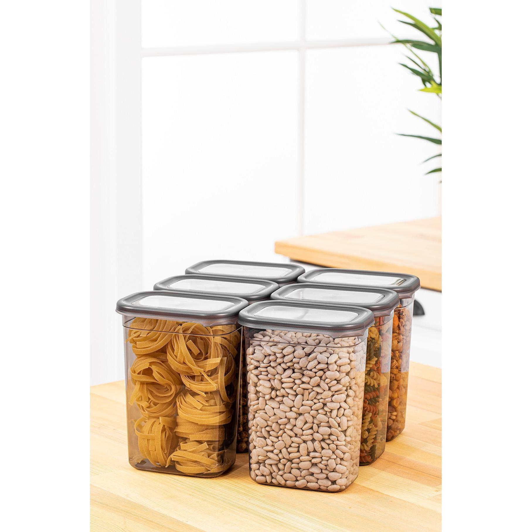 Thumbnail - Hermia Shelvix Storage-Box Set, Vorratsbehälter, Grau