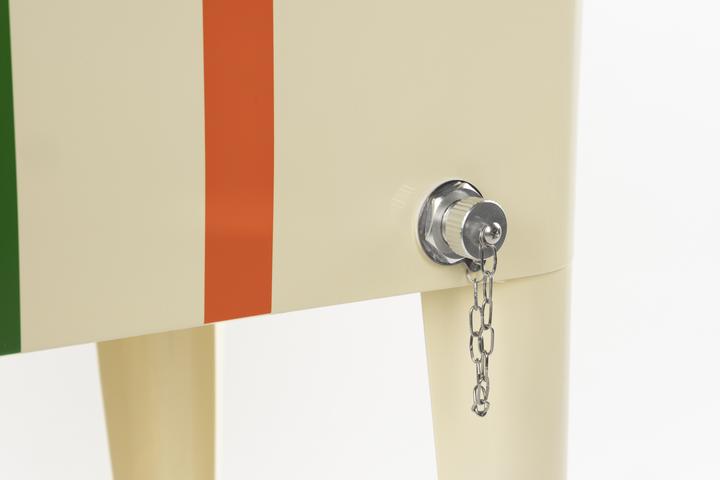 Actual product image Zuiver Cooler Be Cool Stripes Lemon